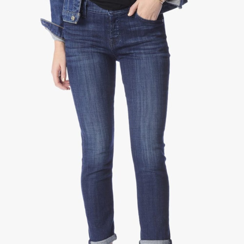 7 For All Mankind Skinny Dark Jeans 30